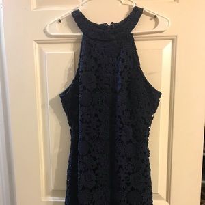 Blue lulus dress